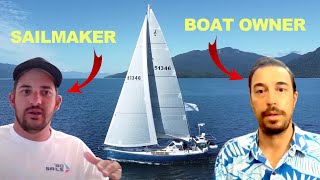 A Conversation About Sails With Our Sailmaker Ep 165 [upl. by Caswell]