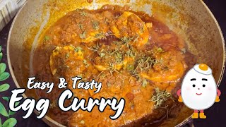 Tastiest Egg Curry  Easy amp Yummy  Must Try Egg curry 😍😋 [upl. by Yroc]