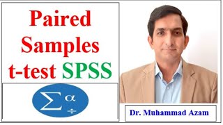 Paired Samples ttest in SPSS  How To Perform A Paired TTest In SPSS Paired Samples ttest  SPSS [upl. by Zetes]