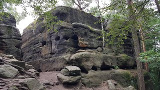 Im FELSENLABYRINTH  Sächsische Schweiz  Elbsandsteingebirge 2021 [upl. by Beichner319]