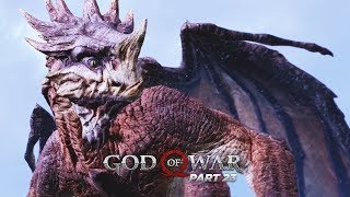 God of War 2018  Part 23  VEITHURGARD DRAGON God of War 4 [upl. by Seuqram]