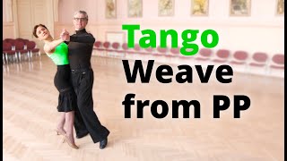 Tango  Running Weave from PP  Tango Routine [upl. by Trocki]