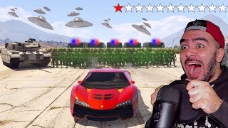 11 YILDIZDA UZAYLILAR GELIYOR GTA 5 [upl. by Ahsimit235]