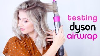 TESTING DYSON AIRWRAP ITS MAGICAL [upl. by Aurthur]