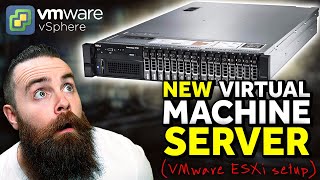 i bought a new SERVER VMware ESXi Setup and Install [upl. by Onitnevuj863]