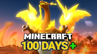 I Spent 100 Days  in Minecraft Pixelmon [upl. by Santa]