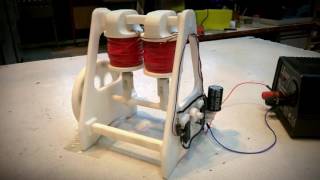 Solenoid motor  3D PRINTER PROJECT [upl. by Lashond]