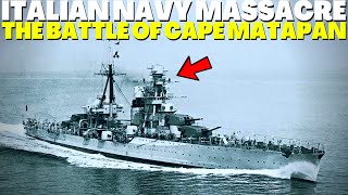 Italian Navy Massacre The Battle at cape Matapan [upl. by Veriee177]