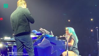 Lady Gaga And Bradley Cooper Perform Shallow Duet in Vegas [upl. by Yelroc380]