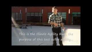 Fitness Test  The Illinois Agility Run [upl. by Htrag]