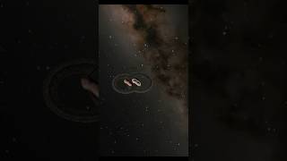 What if two asteroids with rings collided spacegame spacesimulator spacesim space simulation [upl. by Eli]