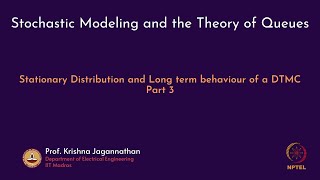 mod07lec50  Stationary Distribution and Long term behaviour of a DTMC  Part 3 [upl. by Selfridge874]