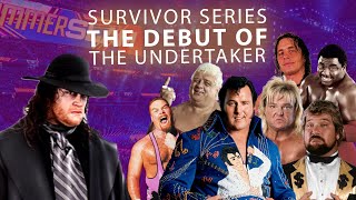 Undertaker debuts with WWE [upl. by Laenaj]