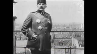 Esad Pasha Toptani në Selanik 1916 [upl. by Ednalrim387]