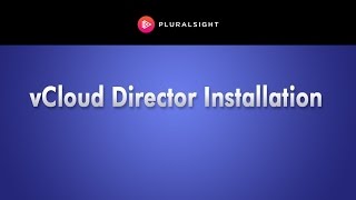 VMware vCloud Director Installation [upl. by Einnaf956]