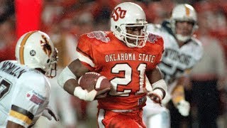 The Greatest Running Back in College Football History 💯 Barry Sanders was UNSTOPPABLE 🔥🔥🔥 [upl. by Ioab]