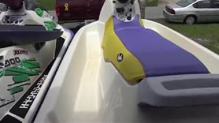 Replacing A PWC Jetski Waverunner Seatcover Seadoo GTX Blacktip [upl. by Markland]