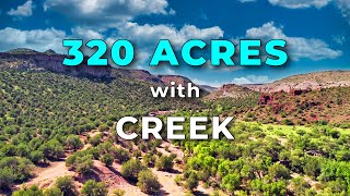 320 Acres of Land for Sale in Arizona with Creek • LANDIO [upl. by Boyse]