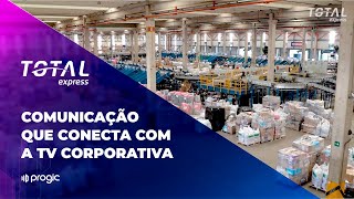 TV Corporativa da Total Express  História de Sucesso Progic [upl. by Akenehs]