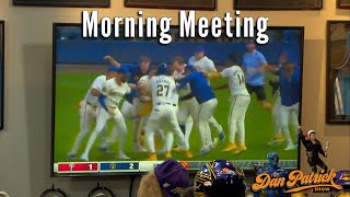 Morning Meeting Brewers Punch Their Ticket To The Postseason  91924 [upl. by Karlis]