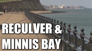 Reculver amp Minnis Bay  South East Coast shore fishing locations Kent England [upl. by Troxell]