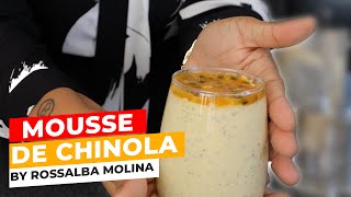 MOUSSE DE CHINOLA PARCHA O MAYACUYA  PASSION FRUIT MOUSSE [upl. by Alfons]