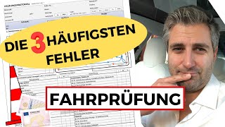 DIE 3 HÄUFIGSTEN FEHLER BEI DER PRAKTISCHEN FAHRPRÜFUNG UND WIE DU SIE VERMEIDEST [upl. by Urien570]