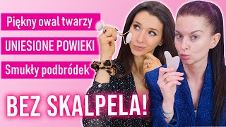 Zbawienna moc kamieni gua sha i rollera jadeitowego 🧐 Liftingującokonturujący masaż twarzy [upl. by Nnylrahc]