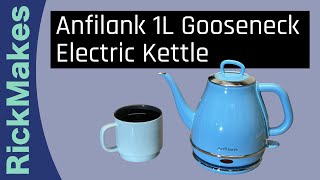 Anfilank 1L Gooseneck Electric Kettle [upl. by Salohcim]