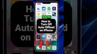 How to Turn Off Auto Offload on iPhone📱🚫 [upl. by Artnoed]