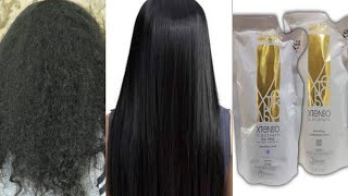 Permanent hair straightening with loreal xtenso  How to Hair smoothingStraightningRebonding [upl. by Avelin]