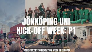 Swedens CRAZIEST Orientation Week Jönköping University Kickoff Part 1 [upl. by Arundel]