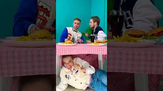 OMG Whos Hiding Under the Table 😲 prank mystery funny [upl. by Immanuel672]