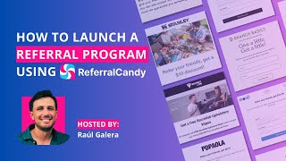 HOW TO LAUNCH A REFERRAL PROGRAM ON YOUR ONLINE STORE  ReferralCandy full product demo [upl. by Charbonnier]