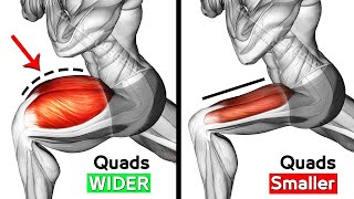 Best Exercises Quadriceps To Get Wide Leg Workout [upl. by Berglund]