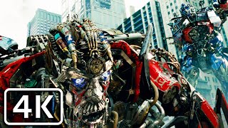 Transformers 3  Optimus Prime kills Megatron and Sentinel Prime 4K [upl. by Benildas909]