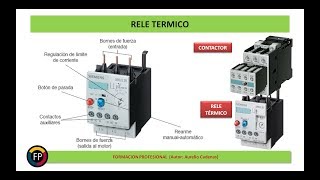 Clase 86 Funcionamiento y ajuste del Rele Térmico [upl. by Ymerej]