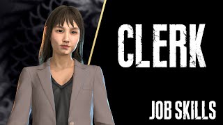 Clerk  Job Skills  Yakuza Like a Dragon [upl. by Atinauq]