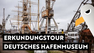 Entdeckungstour im Deutschen Hafenmuseum ⚓️ Hamburg Hafen Live History [upl. by Erait]