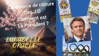 Cérémonie de Clôture des JO💫 Comment est le Président  🍁 [upl. by Shea]