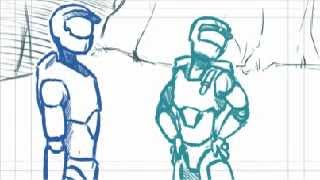 RvB Animatic  The Duel [upl. by Lipsey399]