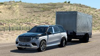 ATS MercedesBenz GLS Maybach 2023Luhary Cargo Delivery [upl. by Boar]