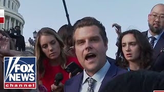 Matt Gaetz speaks out after McCarthy removed as House speaker [upl. by Aggarwal]