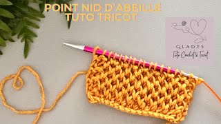 TUTO TRICOT  POINT NID DABEILLE  Le faire mais également corriger une erreur 😉 [upl. by Arlie]