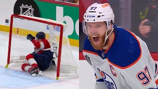 TKACHUK WITH THE DIVING SAVE OFF THE GOAL LINE JUST FOR MCDAVID TO SCORE ANYWAY  18062024 [upl. by Rusty]