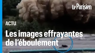 Gigantesque éboulement en Savoie  la circulation des trains coupée entre la France et lItalie [upl. by Sherline980]