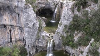 CASCADE de la SOMPE à LAGORCE en ARDECHE [upl. by Konyn]