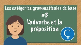 Les catégories grammaticales en français  3 les mots invariables ladverbe et la préposition [upl. by Poland]