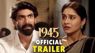 Ranas 1945 Movie Trailer  Rana Daggubati Regina Cassandra  2021 Latest Telugu Movie Trailers [upl. by Hortensia]