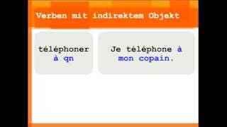 die Objekte Teil 1 direktes oder indirektes Objekt im Französischen [upl. by Bekha]